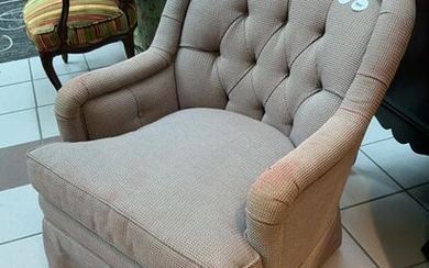 Lewis Mittman Upholstered Armchair