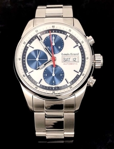 Louis Erard - Automatic Chronograph Watch Heritage - 78104AA11.BMA22 - Men - BRAND NEW