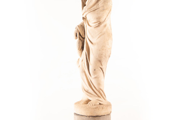 Marble figure of a Samaritan, France, 18th century