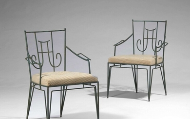 Marc DU PLANTIER 1901-1975 Paire de fauteuils - Circa 1936
