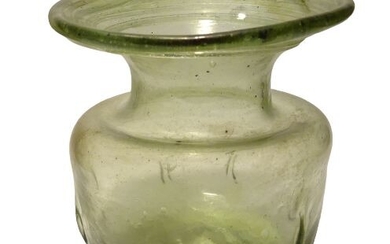 Merovingian Glass Glass bottle - 6th / 9th C.