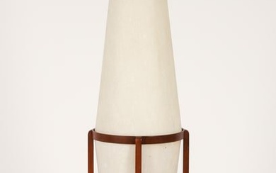 Mid Century Modern Floor Lamp Double Conical Shade
