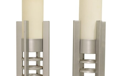 Mid Century Modern Lamps - Pair