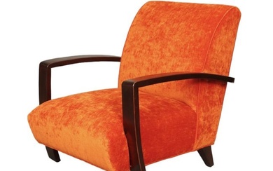 Mid-Century curated Swedish lounge chair