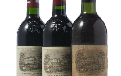 Mixed Lafite Rothschild 1949-2002 5 Bottles (75cl) per lot