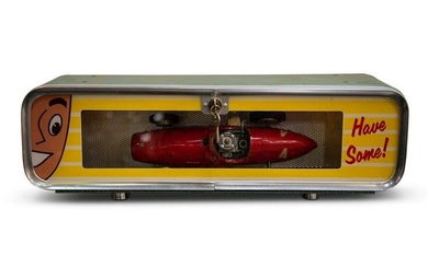 Movosprint 52 Ferrari Tether Car with Vintage Display Case