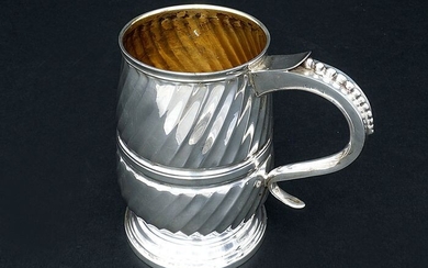 Mug (1) - .800 silver - VALLE' MARIO - Italy - Second half 20th century