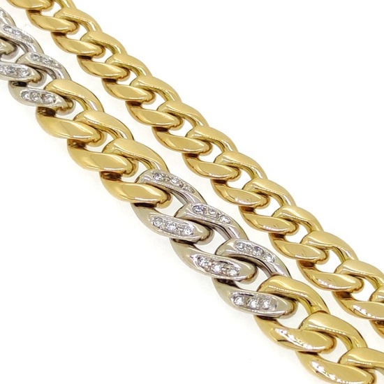 Necklace - White gold Diamond