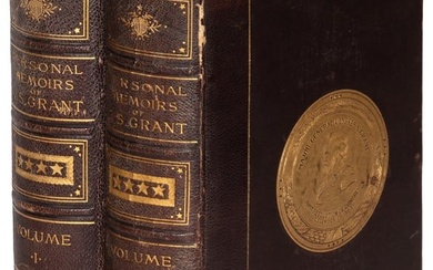 Nicely bound set of Ulysses S. Grant's memoirs