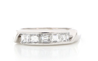 No Reserve Price - Bauzzone - Ring - 18 kt. White gold - 1.00 tw. Diamond (Natural)