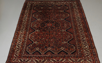 ORIENTAL HAND-KNOTTED WOOL RUG 262x172 cm.
