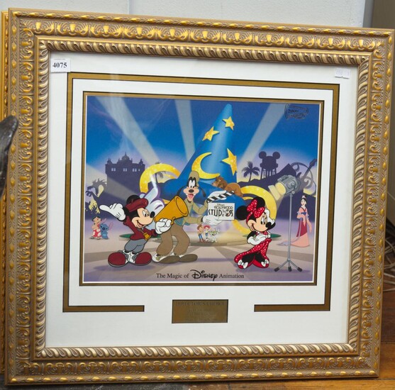 PAIR OF FRAMED LTD EDITION DISNEY CELS, DIRECTOR'S CHOICE AND GALA PREMIERE