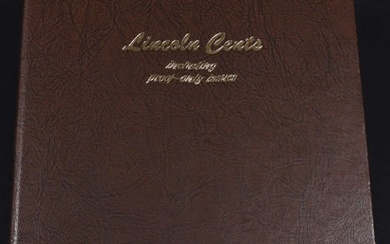 PARTIAL LINCOLN CENT SET 1909-2011 IN DANSCO ALBUM
