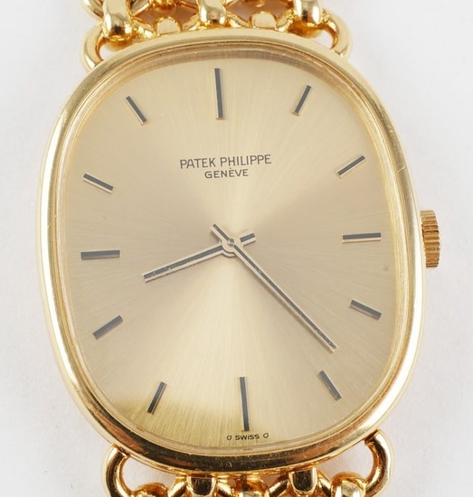 PATEK PHILIPPE 18K Golden Ellipse Watch