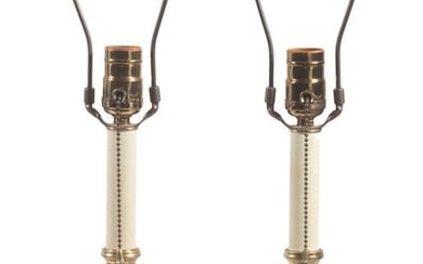 PR VIRGINIA METALCRAFTERS BRASS TABLE LAMPS