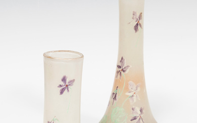 Pair of violeters; France, early 20th century