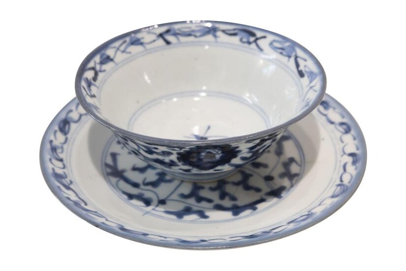 Qing Dynasty bowl and plate | Schale und Teller Qing Dynasty