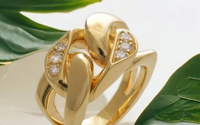 Ring Yellow gold - Diamond