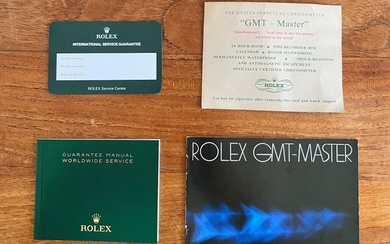 Rolex - GMT Master - 4 items - NO RESERVE PRICE