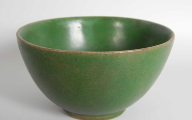 Sandstone bowl. Siam, 20th century.