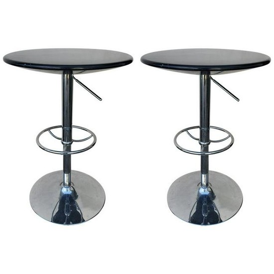 Set of Adjustable Contemporary Modern Cocktail Tables