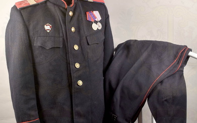 Soviet Army mundir tunic of the fire brigade