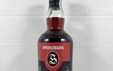 Springbank 10 years old Pedro Ximénez - Original bottling - 70cl