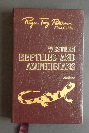 Stebbins, Western Reptiles, Amphibians, Easton Press