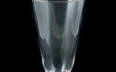 Steuben Art Glass Scroll Footed Vase