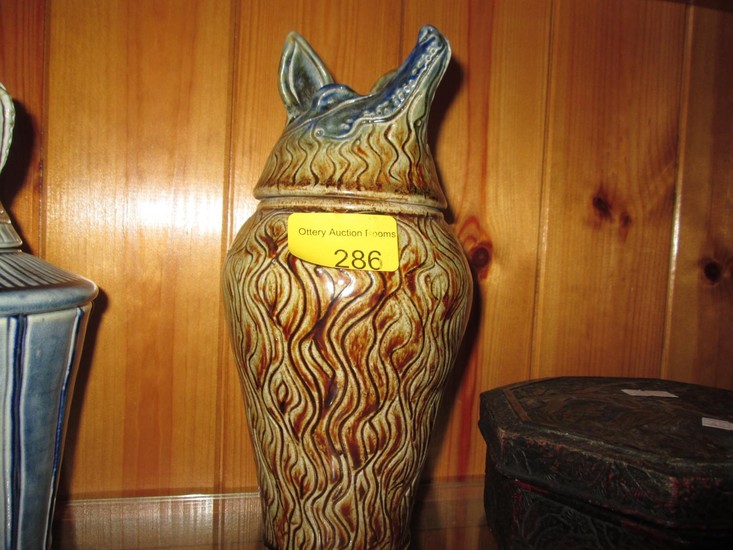 Studio pottery by Jennie Hale : Jackal jar (Cornish Pottery ...