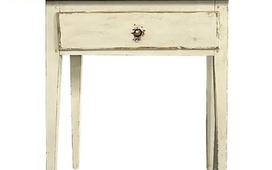 Swedish Gustavian One Drawer Stand, Table, Vanity
