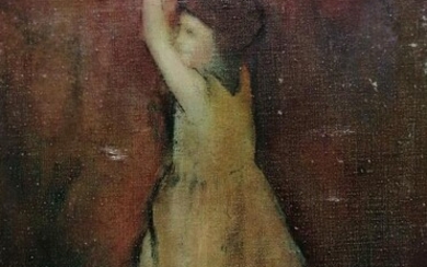 TOM ROBERTS (1856-1931). - Tom Roberts painting on canvas...