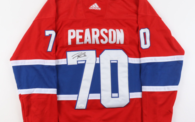 Tanner Pearson Signed Jersey (JSA)