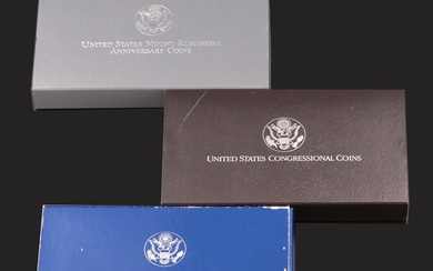 Three Modern Commemorative Two-Piece Proof Sets