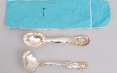 Three Tiffany Sterling Silver Serving Pieces
