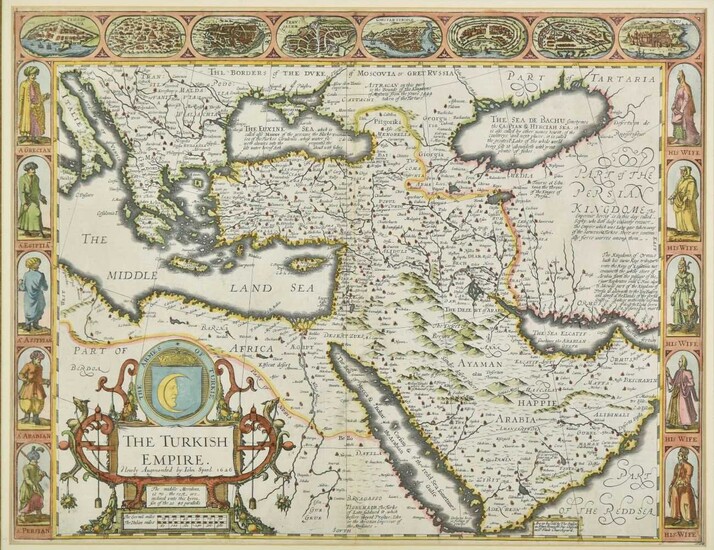 Turkey. Speed (John), The Turkish Empire, 1676