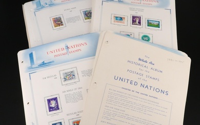 United Nations Postage Stamp Collection, 1950s to 1980s