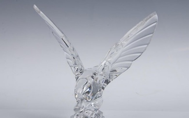 Val Saint Lambert Crystal Eagle Figurine