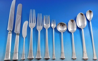 Windham by Tiffany and Co Sterling Silver Flatware Service Set 148 pcs Dinner