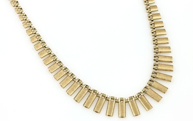 14 kt gold necklace , YG 585/000,...