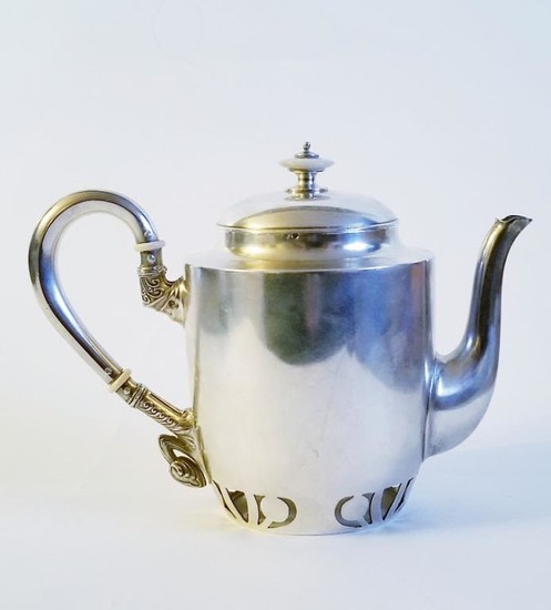 19C Russian Silver Tea Pot