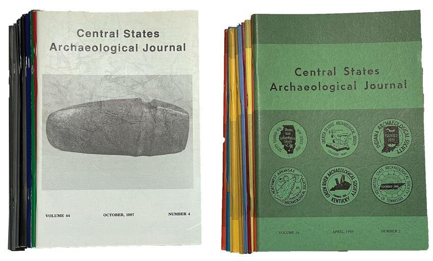 49 Issues of Central States Archaeological Journals.