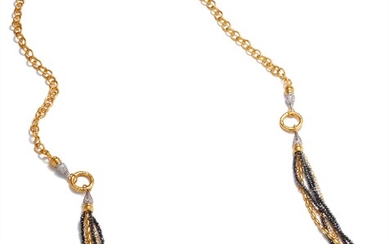 Gurhan, A Gold, Diamond Bead, and Diamond 'Sultan' Necklace