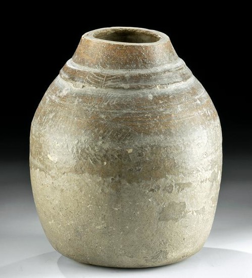 5th C. Korean Silla Ash-Glazed Vessel