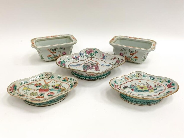(6) QING DYNASTY CHINESE PLATES