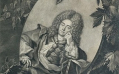 Bernhard Vogel, German 1683-1737- Portrait of Chistian...