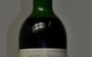 1 bouteille CHÂTEAU MARGAUX 1er Gcc Margaux. 1967.…