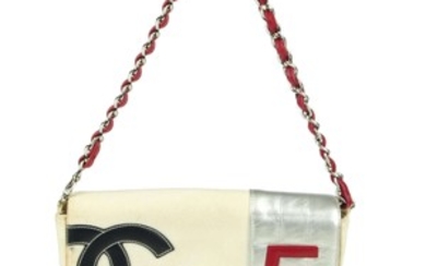 CHANEL - a No.5 baguette handbag. View more details