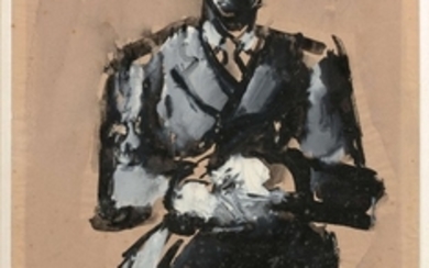 Jean HELION 1904 - 1987 Homme assis - 1930
