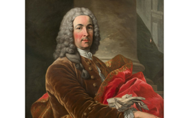 LOUIS MICHEL VAN LOO (TOULON 1707-PARIS 1771) PORTRAIT DE JOSEPH...